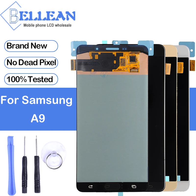 

Dinamico A910 Lcd Display For Samsung Galaxy A9 Pro Lcd A9000 A9 Display With Touch Screen Digitizer Assembly A9 2016 Lcd+Tools