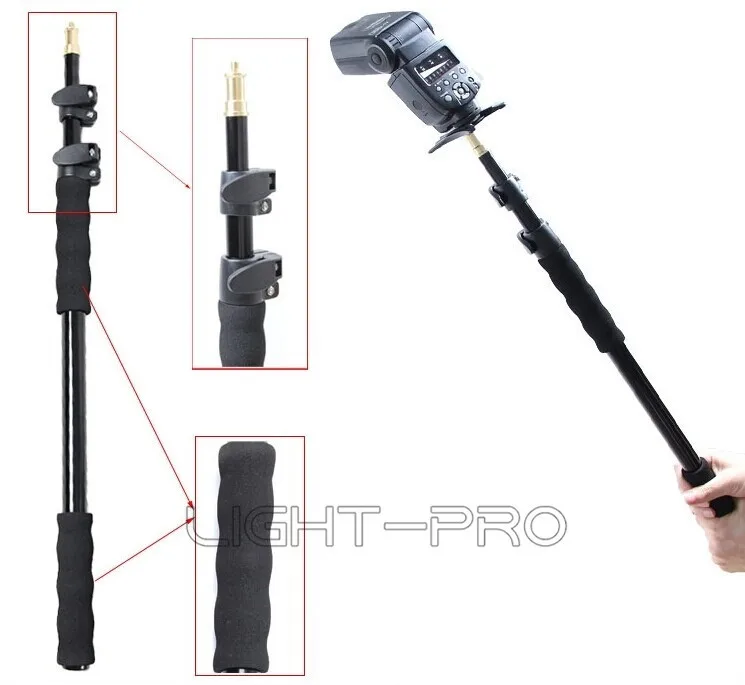 Prix pour En Alliage d'aluminium De Poche Main Grip Rig Soutien Rod Flash Light Speedlite Support de Microphone Prix pour En Alliage d'aluminium De Poche Main Grip Rig Soutien Rod Flash Light Speedlite Support de Microphone