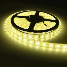 LED Strip 5050 IP68 Waterproof DC12V 60LED/M Outdoors LED Lighting Underwater for Swimming Pool Fish Tank Pond Fountain Bathroom