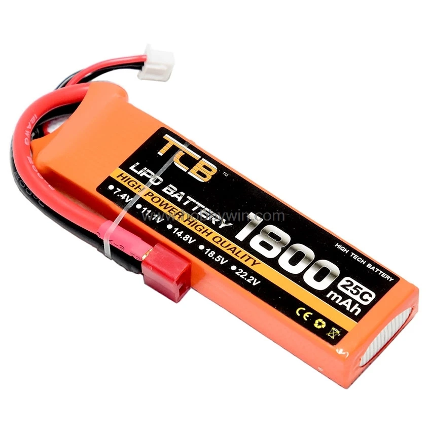 7 4 В/2S 1800 мАч 25C LiPO батарея deans T plug Burst 40C радиоуправляемая модель автомобиля