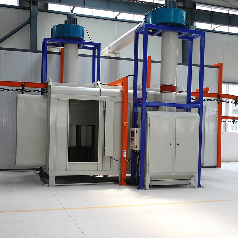 powder coating booth detail