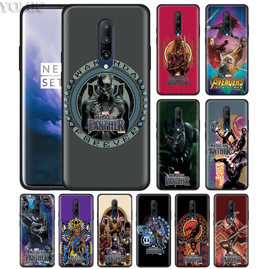 marvel black panther Phone Case for font b Oneplus b font font b 7 b font