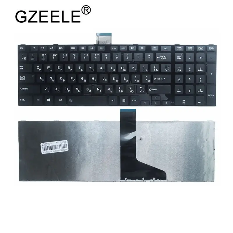 GZEELE русская новая клавиатура для TOSHIBA SATELLITE L850 L850-C6S L850D L855 L855-10U L855D P850 L870 L870D Клавиатура для ноутбука RU