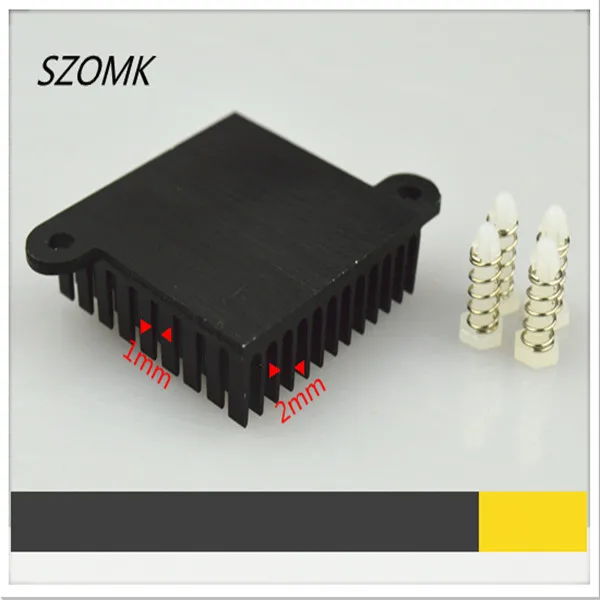 10 шт. чехол для инструмента 10*35*35 мм алюминиевый радиатор diy электронный