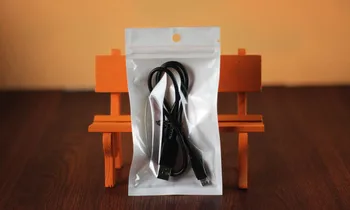 

Wholesale 11cm*19cm White/Clear Self Seal Zipper Plastic Retail Packaging Bag, Ziplock Zip Lock Bag Retail Storage W/ Hang Hole