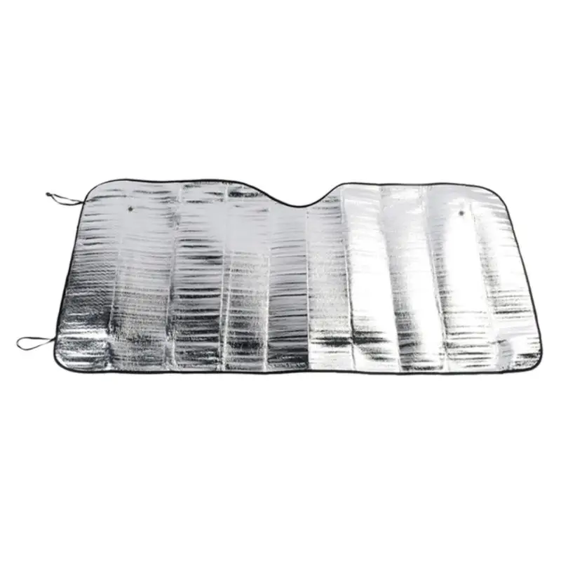 130x60cm Foil Car Window Cover Auto Windshield Heat Sun Shade Visor Cover Front Sunshade UV Protect Film Foam