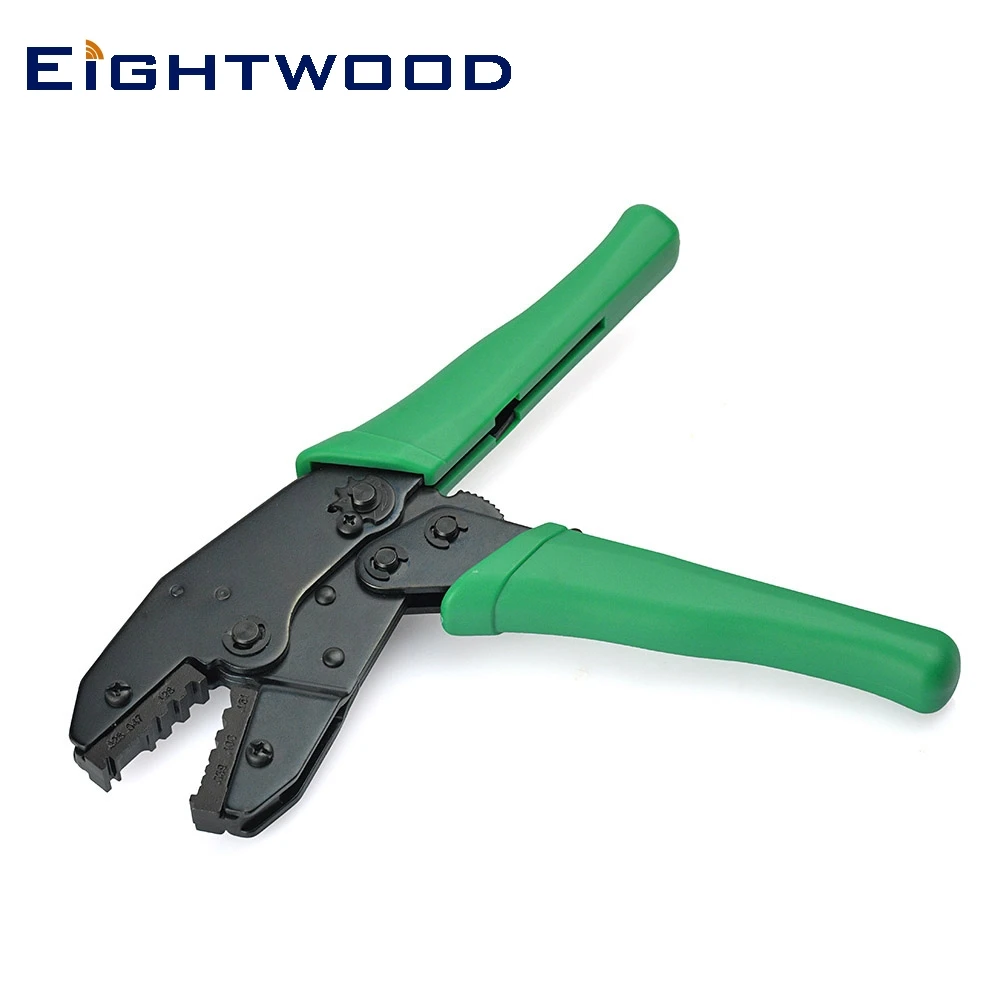 

Eightwood Coaxial Crimper Crimping Tool Plier for RG174 RG178 RG179 RG187 RG196 RG316 0.71mm 0.99mm 1.19mm 2.54mm 3.25mm 3.84mm