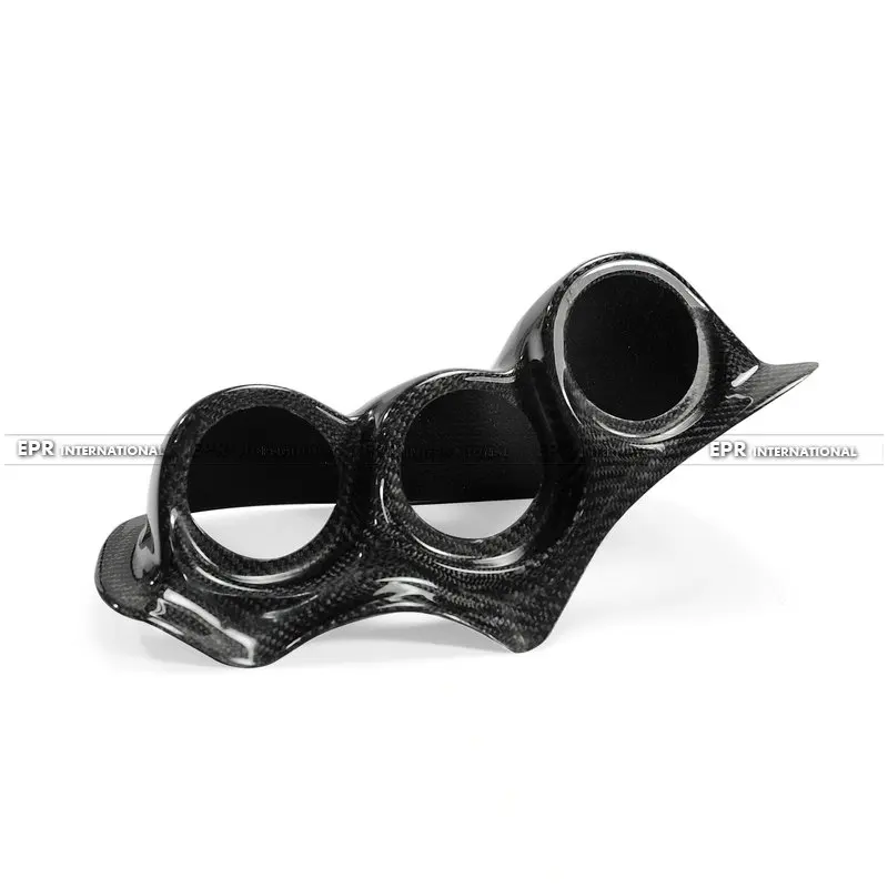 S15 Uras Type Dash Mount Triple Gauge Pod 60mm(RHD) CF(4)_1
