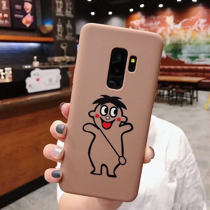Soft Silicone Case For Samsung Note 8 9 case (3)