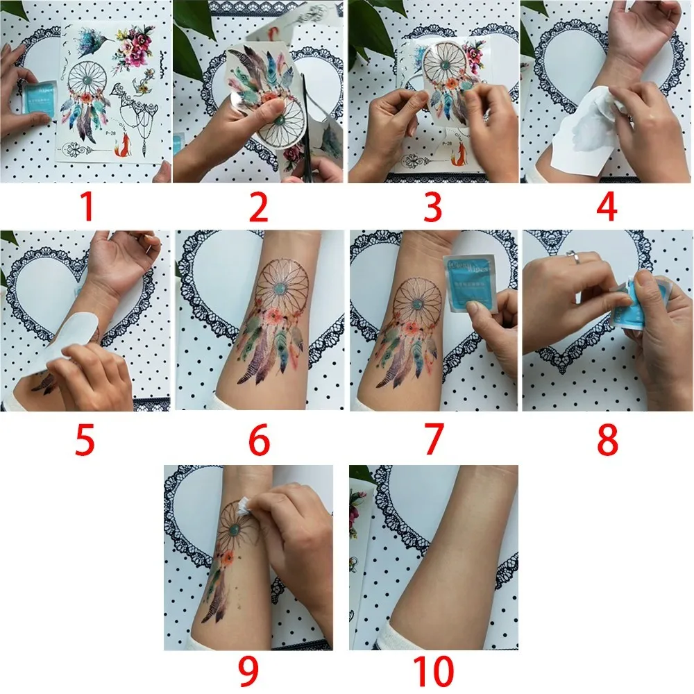 Make Your Own Temporary Tattoo Designs and Print Temporary Tattoos