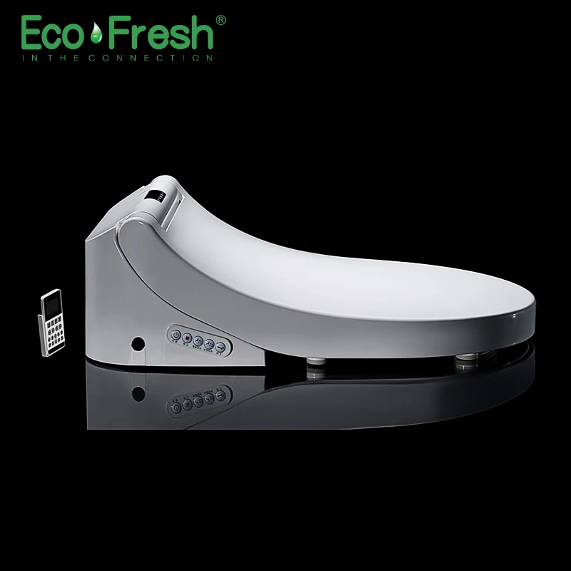 Умное сиденье для унитаза ecoofresh d образное электрическое биде покрытие двойная