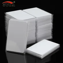 100 Cartão IC 13.56MHz ISO14443A pçs/lote S50 MFS50 MF Proximidade Cartão de Controle de Acesso Tag RFID Etiqueta Inteligente Universal