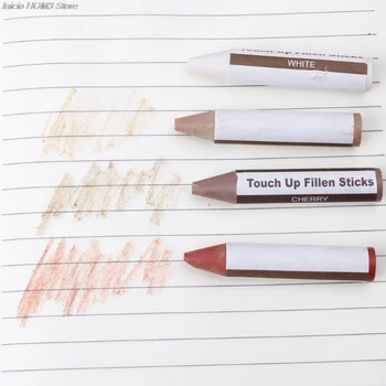 

17Pcs Furniture Touch Up Kit Markers & Filler Sticks Wood Scratches Restore Kit