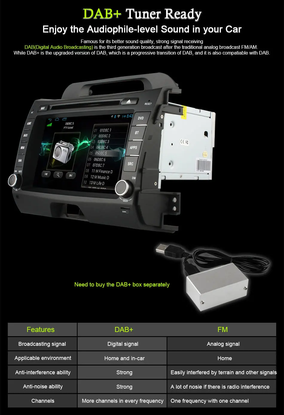 Sale Ownice C500 Android 6.0 Octa 8 Core car dvd player FOR KIA sportage r 2011 - 2015 gps navi 2 din wifi 4G 2GB RAM 32GB ROM 14