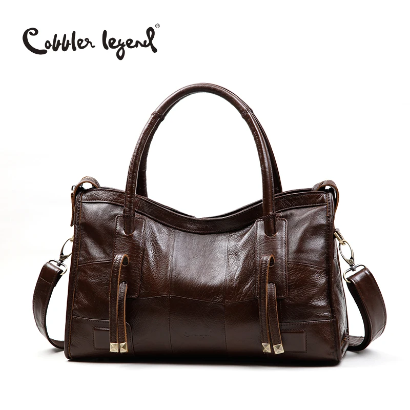 Cobbler Legend Original Genuine font b Leather b font Women Shoulder Bags 2017 New Leisure Trend