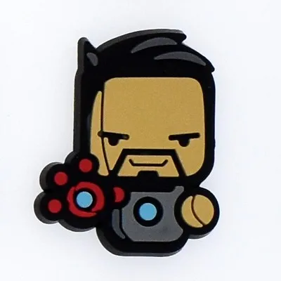 1Pcs PVC Super Hero Avenger Shoe Charms Shoe accessories Shoe decoration Shoe Buckles Accessories Fit Wristband/Croc JIBZ W2747 