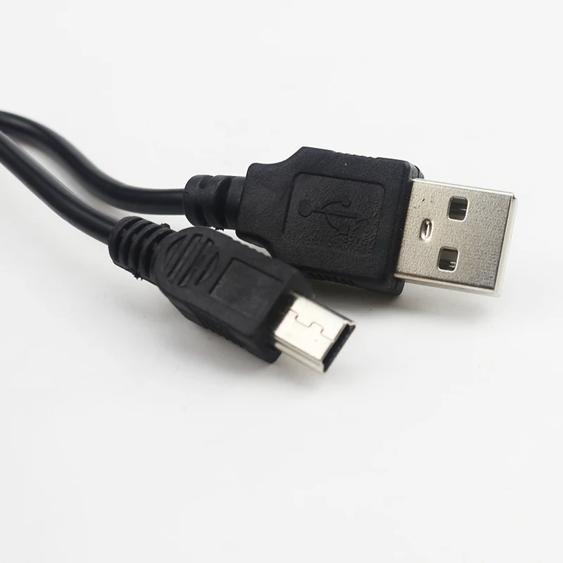 Sovawin 75 см 5-булавочный мини USB кабель для быстрой зарядки передачи и синхронизации данных передачи шнуры для катания на коньках Спорт MP3 MP4 гарнитура камерой