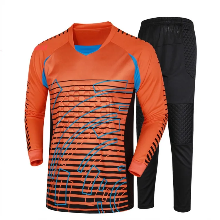 New Mens long sleeve goal keeper soccer jerseys cheap football