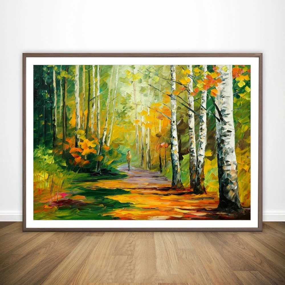 Abstract Landscape Wall Art Paint Decor Canvas Prints Poster Oil Paintings For Living Room No Frame | Дом и сад