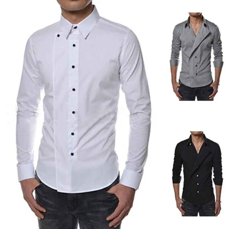 Where to buy mens shirts Explore slim cut men's dress shirts, button down collar shirts and French cuffs to show off those cufflinks the kids got you for Father's day. Discover wrinkle-resistant and no-iron shirts that come out of the wash ready-to-wear and find men's button down shirt sets, perfect for building your wardrobe quickly.
