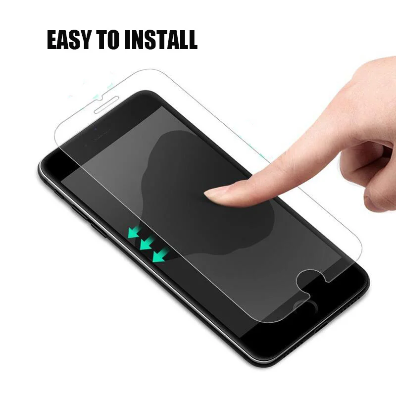Mwihphms 2PC закаленное стекло для iphonex xs xsmax xr Защитная пленка экрана iphone4 5 6 7 8 plus