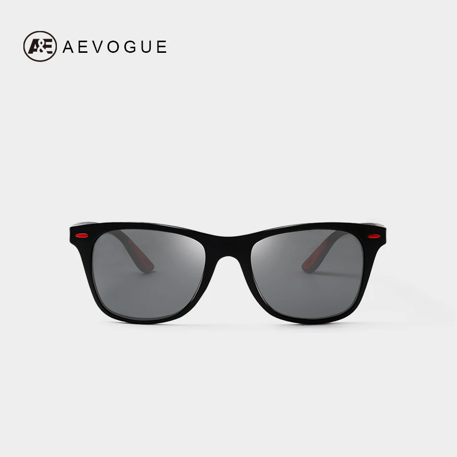 

AEVOGUE Polaroid Sunglasses Men Classic Square Rivet Vintage Glasses For Women Brand Design Driving Gafas De Sol UV400 AE0622