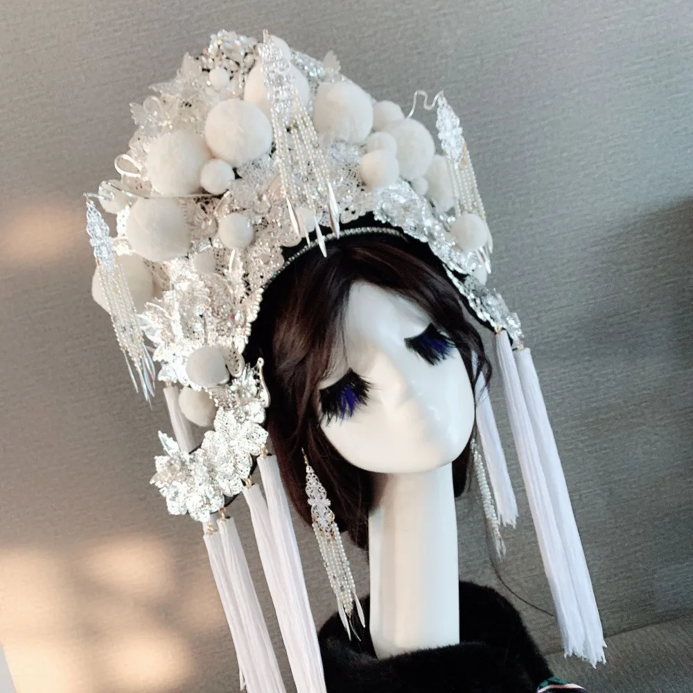 Ancient dynasty wedding bride hair 