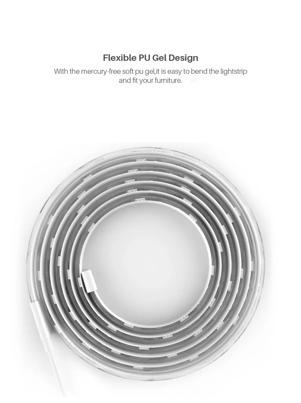 Xiaomi Yeelight Smart Light Strip RGB LED wifi Interlligent Scenes 16 Million Colors flexible DIY Ambient lighting APP Control (1)