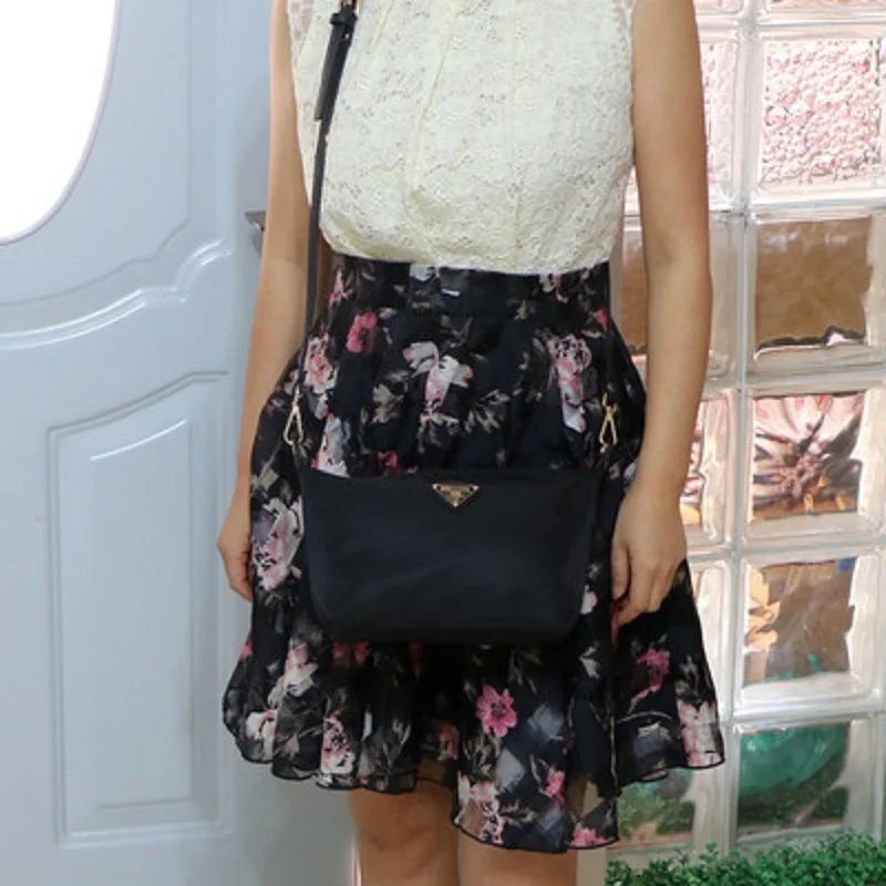 

Women's bag nylon cloth 2019 new casual fashion waterproof women's dumplings shoulder diagonal hand