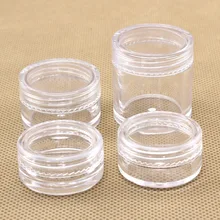 10 шт 5 г пустые банки многоразовые бутылки косметический контейнер для макияжа маленькая круглая бутылка маленькая банка для крема серия парфюмерный гель упаковка