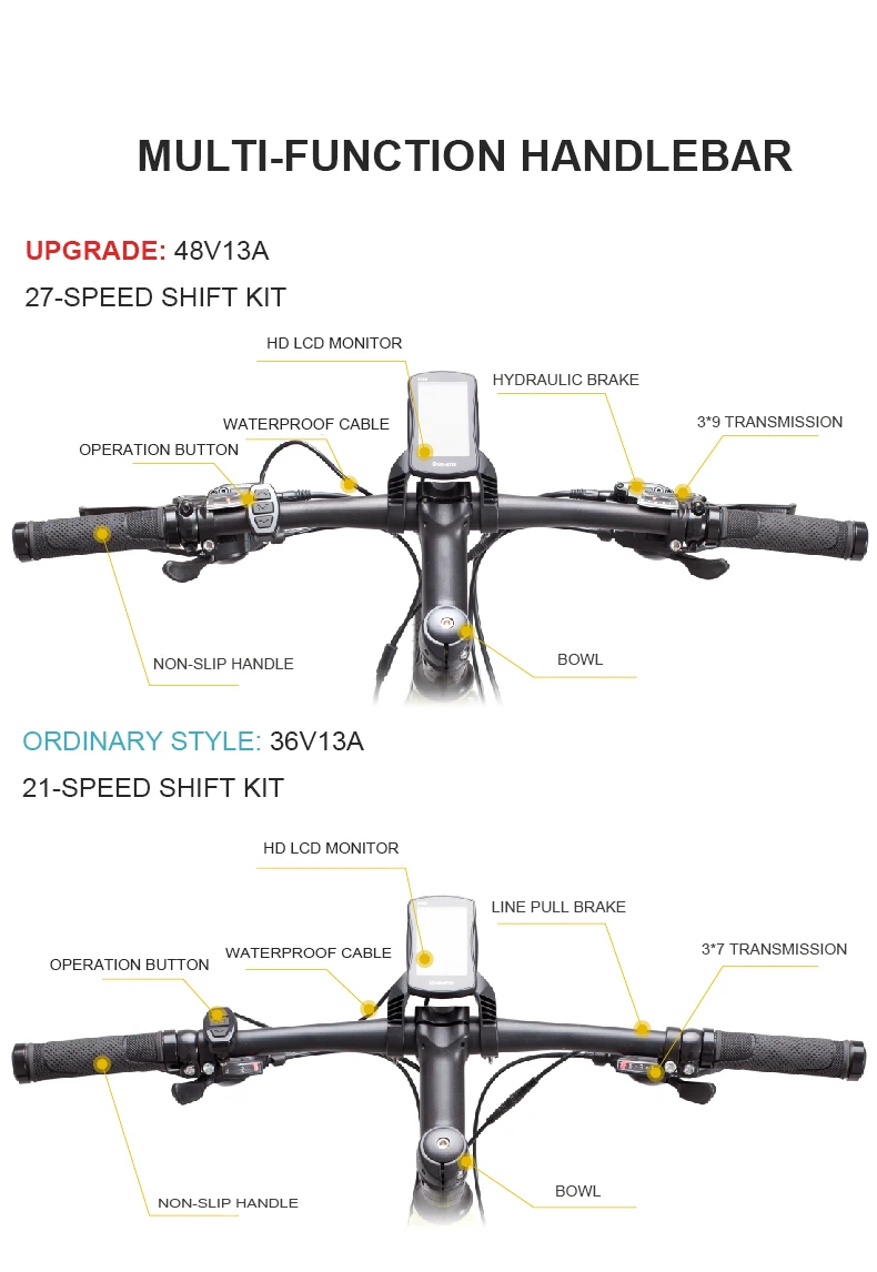 Sale 29inch electric mountian bicycle Stealth lithium battery 36V/48V EMTB Fitness off-road travel tektro brake e-bike 7