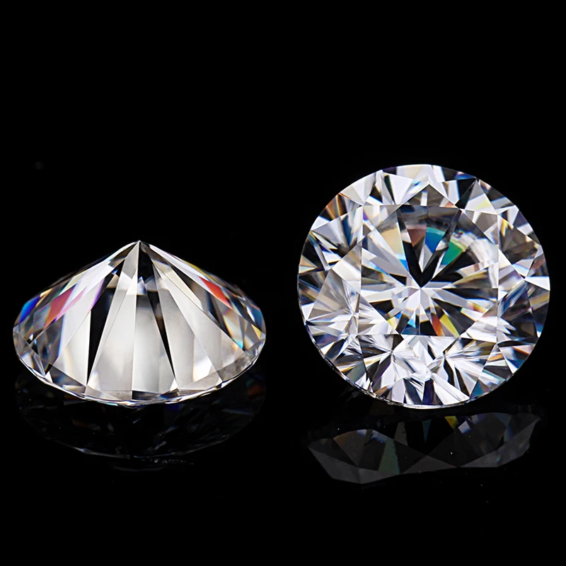 1.5ct EF моиссаниты круглой формы 7 5 мм ювелирные изделия делая драгоценные камни|round