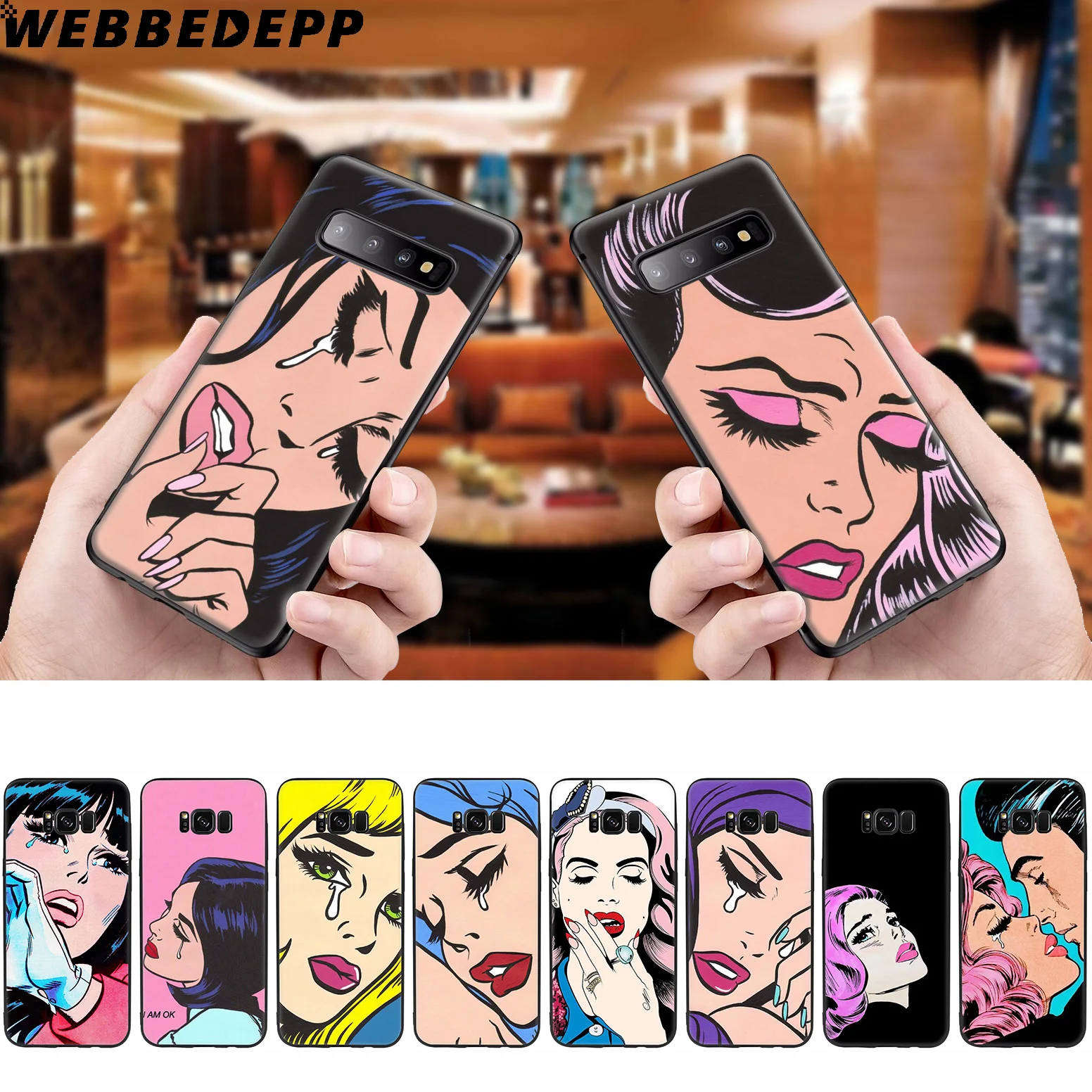 WEBBEDEPP мягкий чехол для Samsung Galaxy S10 S10e S9 S8 Plus S7 S6 Edge &amp J6 2018 Note 10 9 8 |