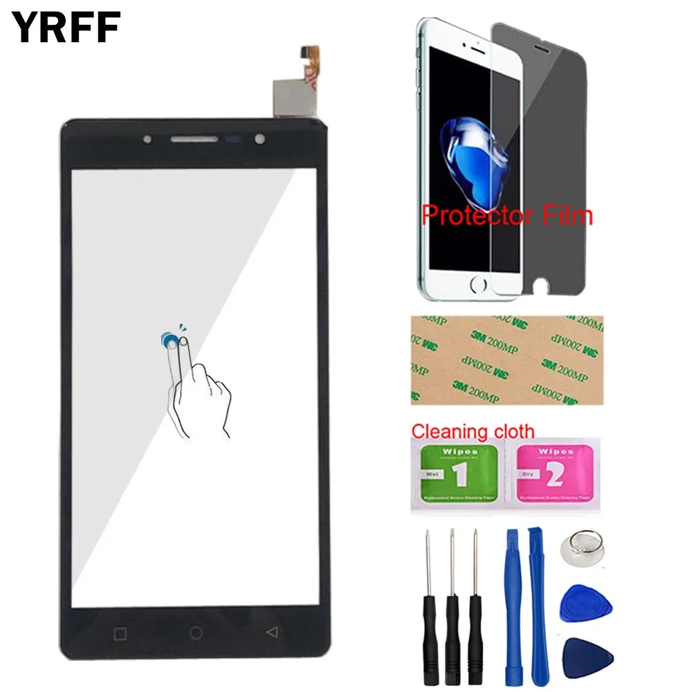 

Mobile Touch Screen For Vertex Impress Novo Touch Panel Digitizer TouchScreen Front Glass Assembly Repari Tools Protector Film