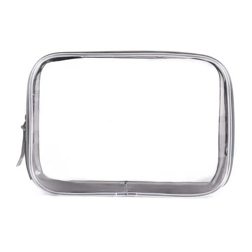 Classic Transparency Storage Bag Wash Cosmetics Supplies Luggage Organizer Bathroom Travel PVC Portable Packing Waterproof Bags