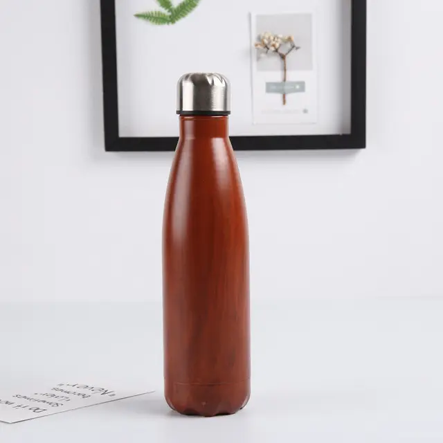 500ml Thermal Cup Vacuum Flask Heat Water Bottle Stainless Steel Heat