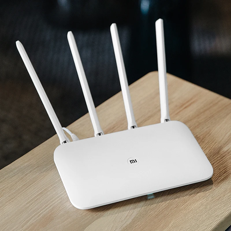 Xiao mi Wi-Fi роутер 4 WiFi ретранслятор 2,4G 5GHz 128MB DDR3-1200 двухдиапазонный двухъядерный 880MHz приложение управление беспроводной маршрутизатор