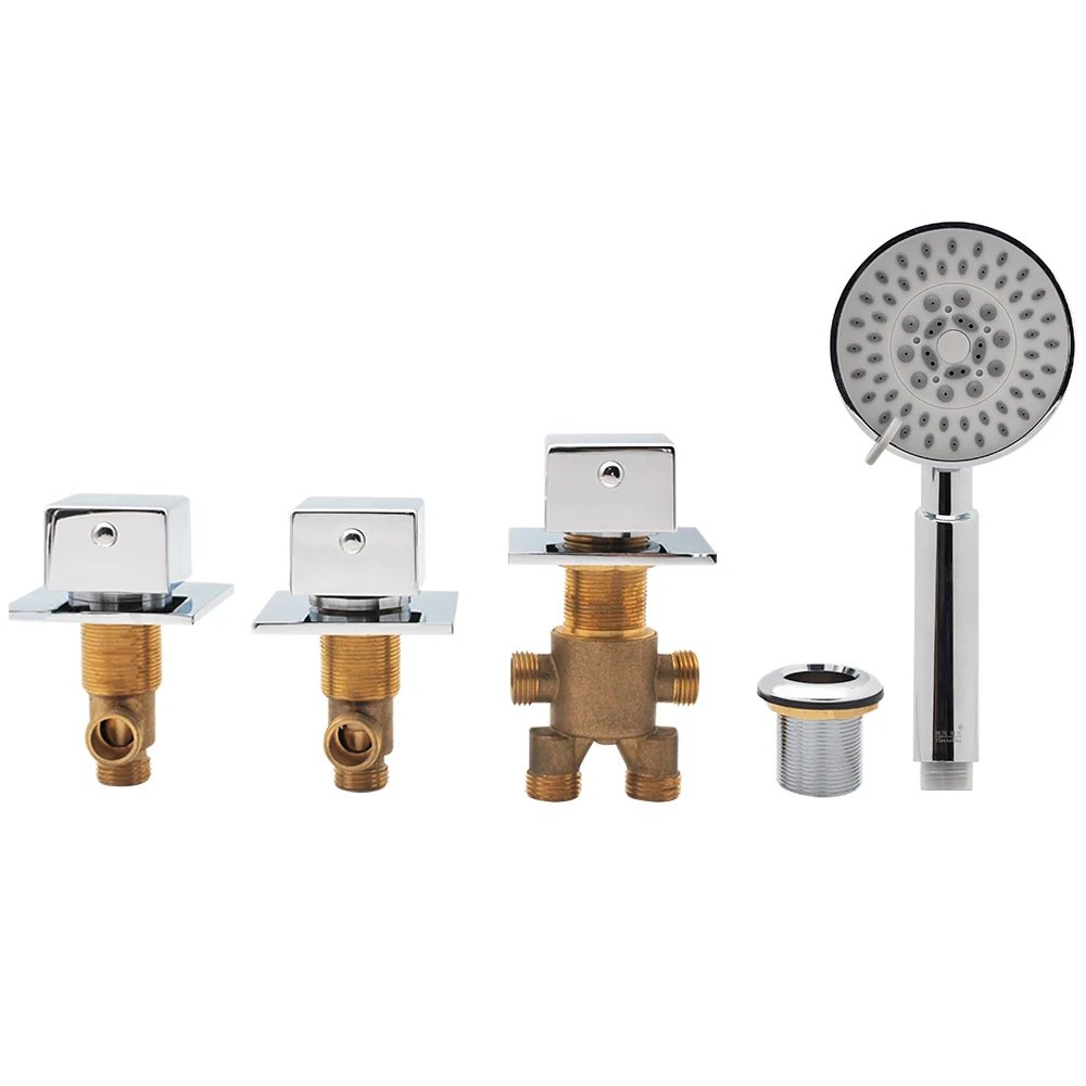 Brass Hot and Cold Water Tap Control Valve For Bathtub and Shower