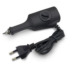 Электрическая гравировка резьба ручка плоттер машина для Ювелирные изделия из металла керамика пластик дерево 5 скоростей Мини электрическая маркировочная ручка