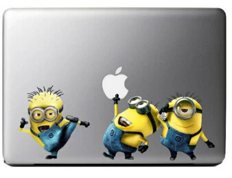 Новая Горячая наклейка Mr Minions, наклейка на кожу для Apple MacBook Pro Air Mac Retina 13, новая наклейка в мультяшном стиле