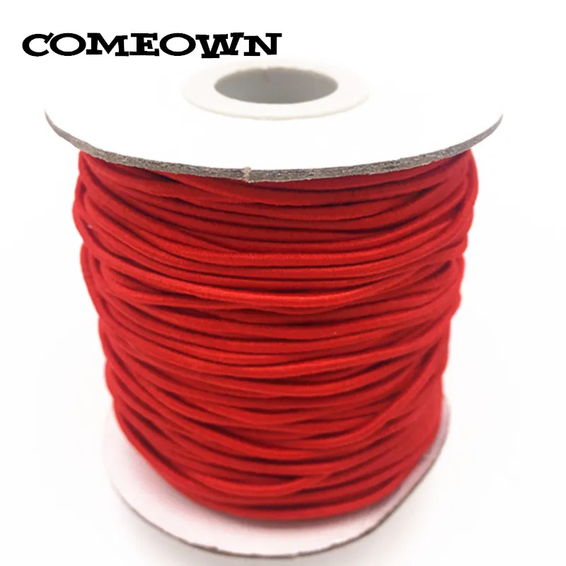 

COMEOW 1.5mm 45yards/roll Round Strong Elastic Cord Beading Stretch Thread String Rope DIY Jewelry Bracelet Making Cords