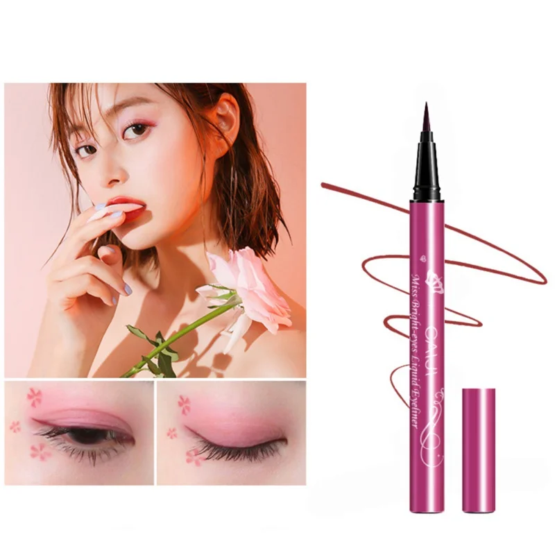 1PC Liquid Eyeliner Long-lasting Waterproof Not Blooming Liquid Eye Liner Tool Makeup Cosmetics For Woman Beauty
