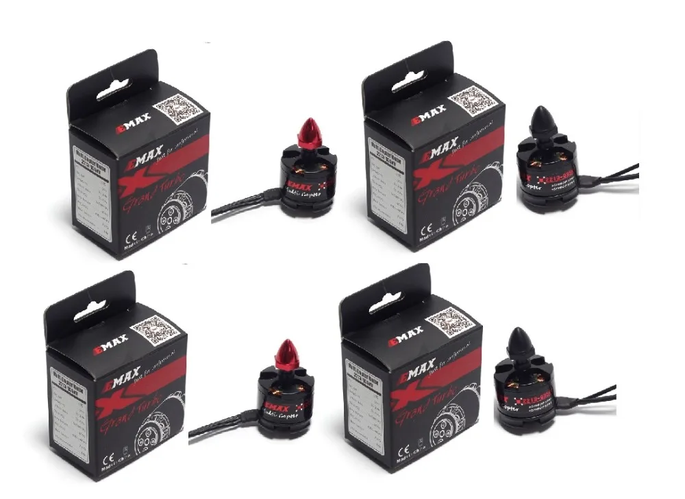 Оригинальный EMAX 2212 MT2213 2213 935KV бесщеточный двигатель с коробкой CW CCW 2 4S для F450 S500 X525