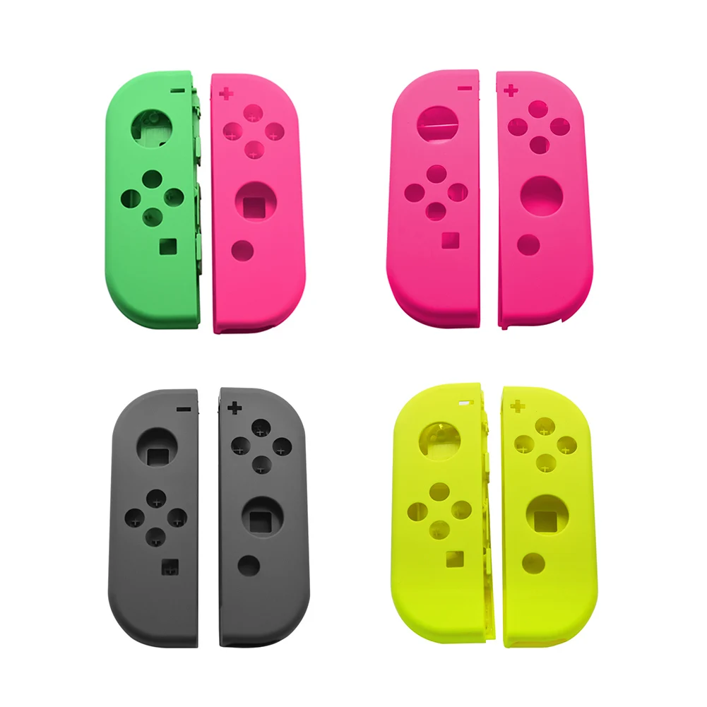 Replacement Full Housing Shell Left&ampRight Case 1 Pair w/Middle Frame&ampScrewdrivers for Nintendo Switch NS Controller Joy-Con |