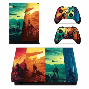 

Star Wars Darth Vader Skin Sticker Decal For Microsoft Xbox One X Console and 2 Controllers For Xbox One X Skins Stickers Vinyl