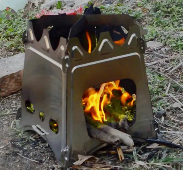 Outdoor Camping Wood Stove Large Size 11cm Top Picnic Firewood Stove Cooker Set Firewood Stove Camping Wood Stovewood Stove Aliexpress