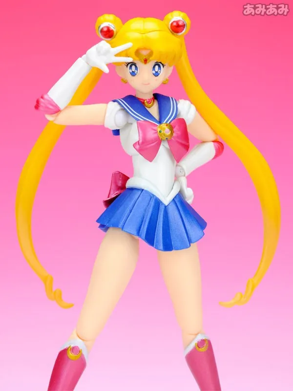 Японское аниме "Pretty Guardian Sailor Moon" Оригинальная фигурка BANDAI Tamashii нация СВЧ/S. H. Figuarts-Сейлор Мун