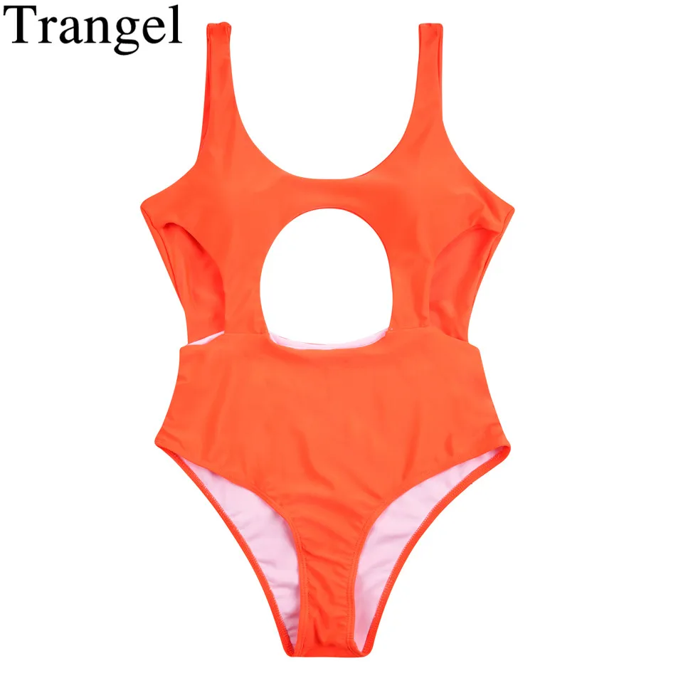 Женский цельный купальник Trangel Цельный с вырезами пляжная одежда|wear womens|wear beachwear