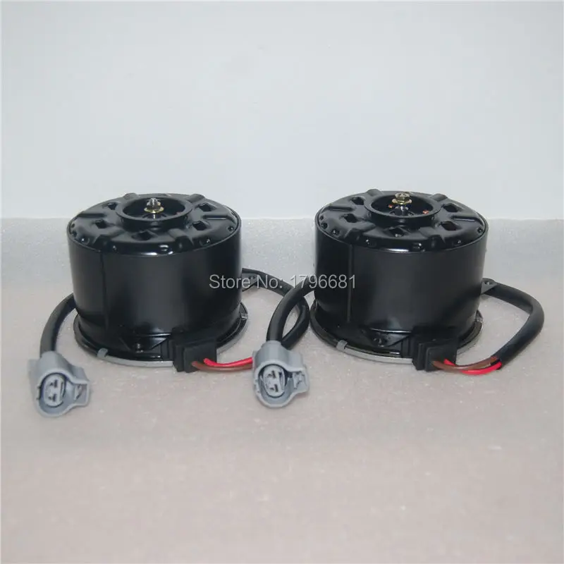 

CAPQX 2PCS Auto A/C Condenser Fan Motor,MOTOR, COOLING FAN OEM#168000-4810/16363-75030 /16363-20390 For Hiace 2005-2015