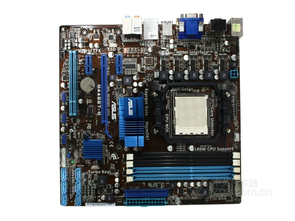 ASUS M4A88T-M оригинальная материнская плата с разъемом AM3 DDR3 16GB USB2.0 HDMI VGA DVI 880G настольная материнская плата